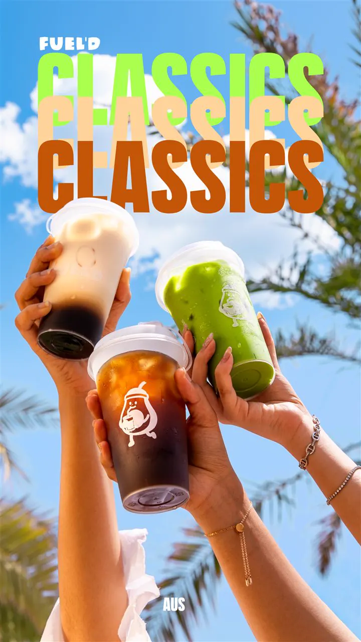 Fuel'd Classics: three drinks raised under the palms