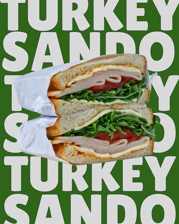 Risers House post: turkey sando
